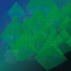 Modern Abstract Background Template With Space For Text