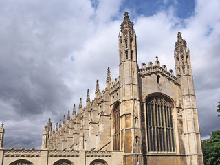 Fototapeta na wymiar King's College, Cambridge University