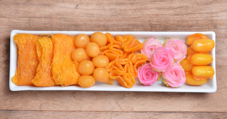 Fototapeta na wymiar Thai desserts