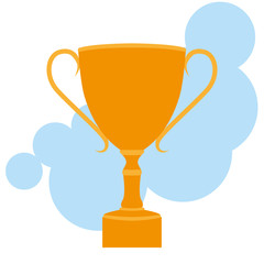 Cup Cartoon Illustration Editable With Background