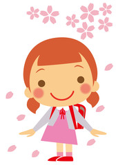 新入生　女の子