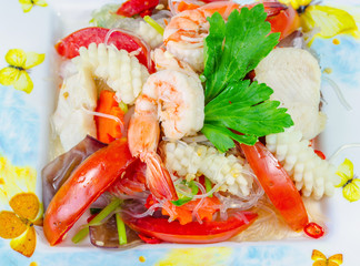 mung bean noodle salad