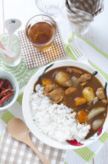 カレーライス　ポークカレー