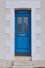 Fototapeta na wymiar Blue door