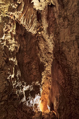 the cave of Draye white, park of Vercors, France