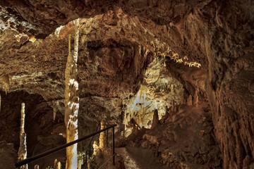 the cave of Draye white, park of Vercors, France