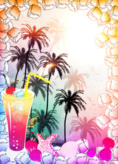 Cocktail background