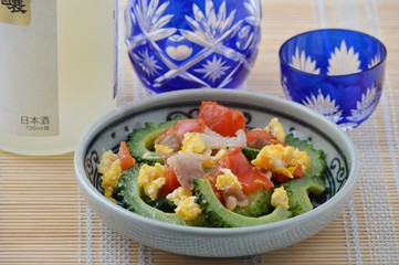 ゴーヤの炒め物