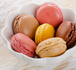 Colorful macaroons