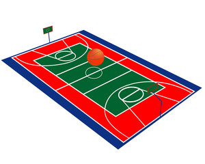 basketball field