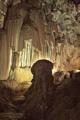 the cave of Draye white, park of Vercors, France