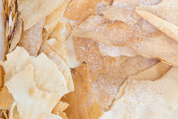 Viele Hippen in einem Gefäß zu Aufbewahrung