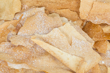 Viele Hippen in einem Gefäß zu Aufbewahrung