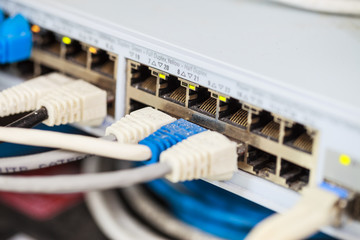 Server Internet Connected with LAN cables