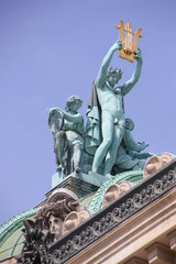 Fototapeta na wymiar Opera Paris Detail