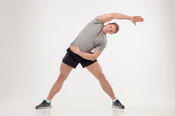 Obraz premium Workout in gym