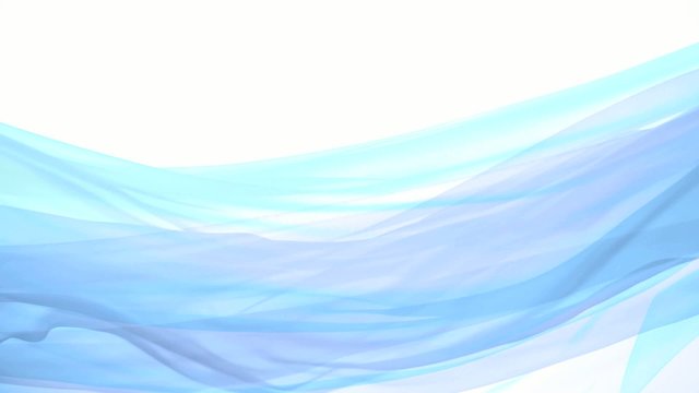 揺れる布