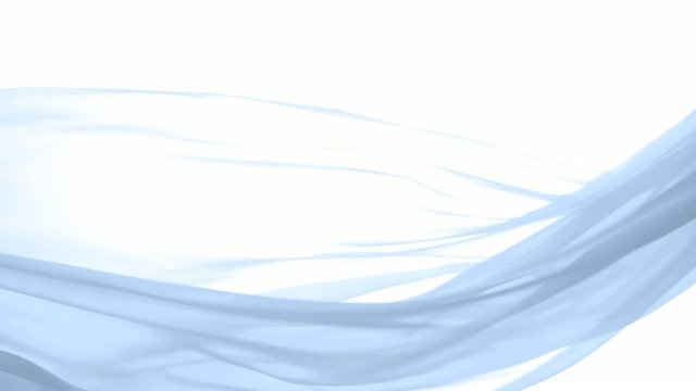揺れる布