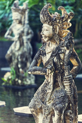 Fototapeta na wymiar Statue in Bali