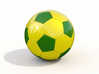 Fototapeta premium Brazilian soccer ball