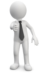 3d männchen Daumen hoch