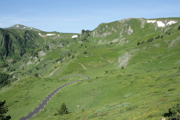 Route du col de Pailhères,Pyrénées ariégeoises