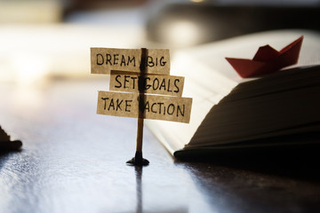 Dream Big, Set Goals, Take Action