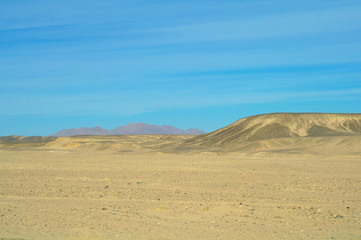 Fototapeta na wymiar Egyptian desert.