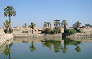 Sacred lake in Karnak