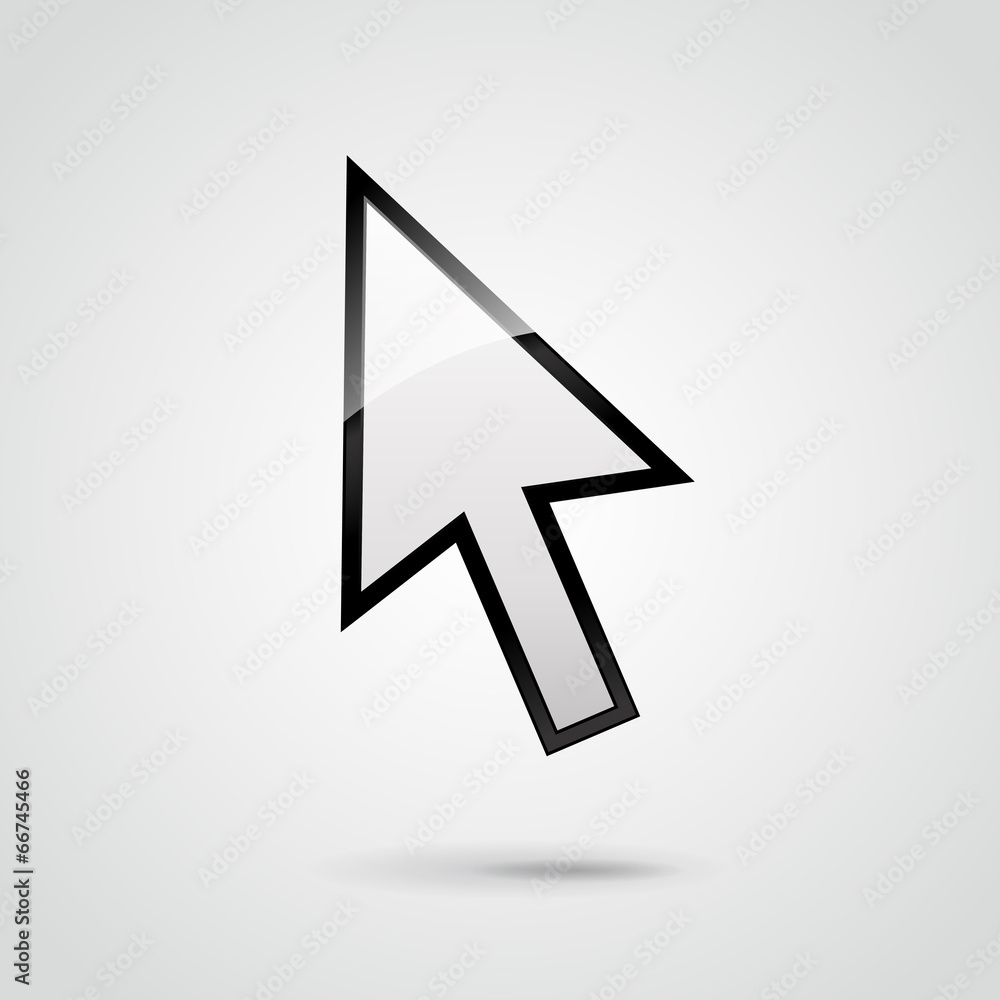 Fototapete vector mouse pointer