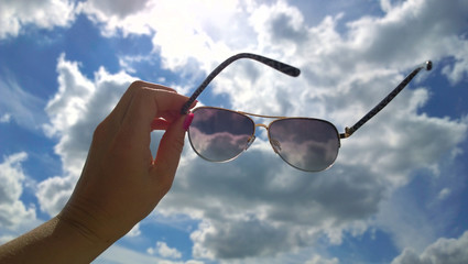 Sonnenbrille, richtige Durchblick