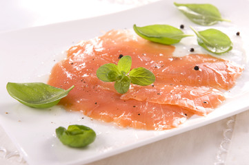 Smoked salmon