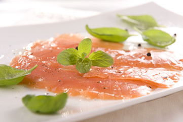 Smoked salmon
