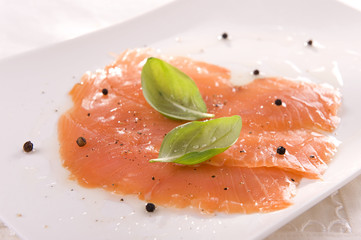 Smoked salmon
