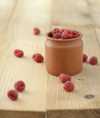 Bowl of Raspberries