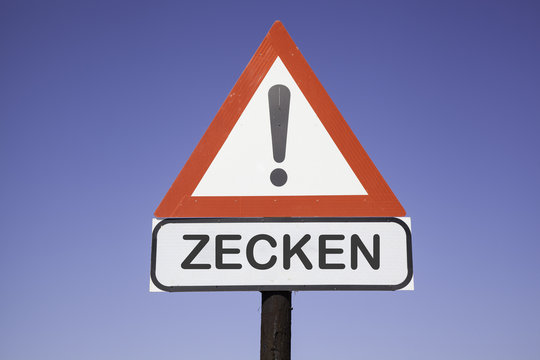 Achtung Zecken