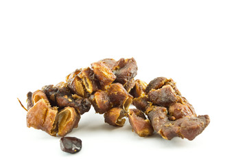 Tamarind isolated on white background