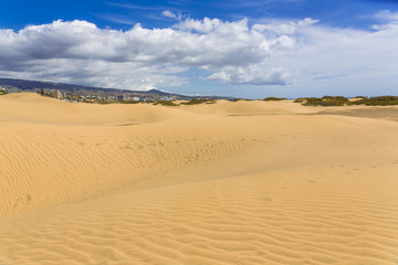 Maspalomas Duna - Desert in Canary island Gran Canaria