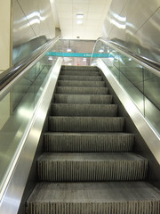 marches d'escalator