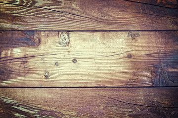 Obraz premium Stary Drewniany tło - rocznik Brown i winieta