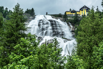 Waterfall of river Toce, Formazza Valley