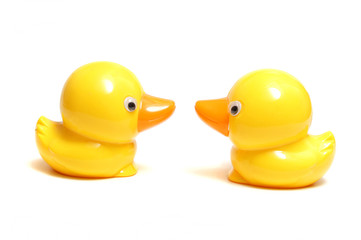 colorful toys as a small duck