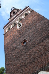 Turm der St. Marienkirche in Prettin an der Elbe
