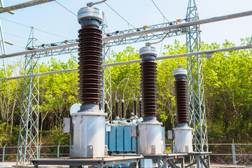 Power station for making electric energy