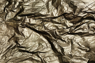 Plastic black bag, background and textures