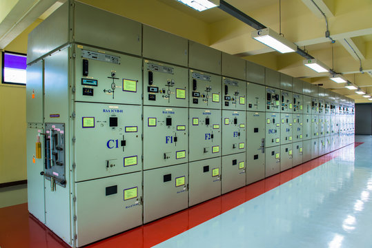 electric controller at Power station