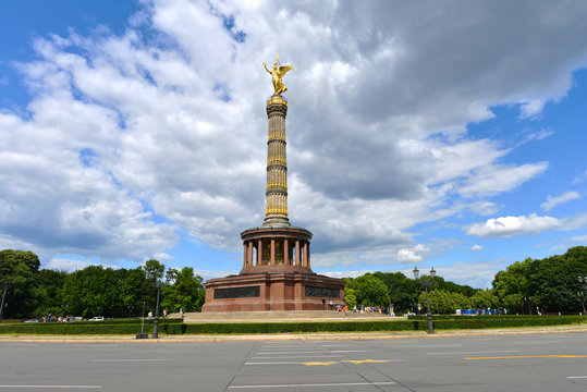 Siegessäule, Viktoria, Goldelse, Tiergarten, Turm, Berlin