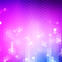 Abstract background of hexagons.