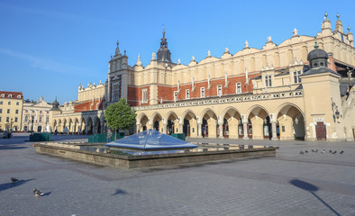 Fototapeta na wymiar Kraków - rynek główny