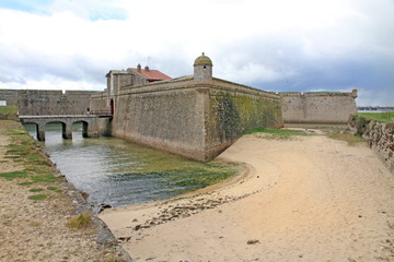 Citadel of  Port Louis in the Morbihan Brittany, France